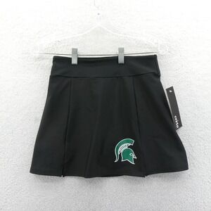 Certo Skort Womens Small Michigan State Spartans Black NCAA Athletic Golf Skirt